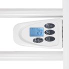 FKTW_501 Home FKTW 501 fali elektromos törölközőszárító, 500W, LCD, fehér