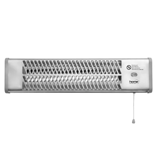 FK_24 Home FK 24 falra szerelhető elektromos karccsöves fűtőtest, 600W/1200W,  IPX4 védelem, ezüst
