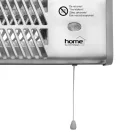 FK_24 Home FK 24 falra szerelhető elektromos karccsöves fűtőtest, 600W/1200W,  IPX4 védelem, ezüst