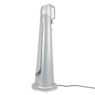 HOME FK 252 álló elektromos karbon és halogén kombinált fűtőtest, 1200W/1200W, IPX4 védelem, távirányító, ezüst