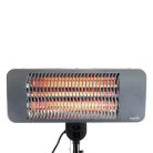HOME FK 272 álló karccsöves kültéri hősugárzó, 650W/1350W, IPX4 védelem