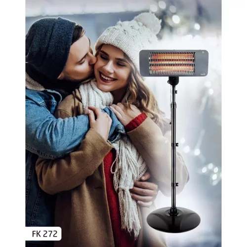 FK_272 Home FK 272 álló kvarccsöves kültéri hősugárzó, 650W/1350W, IPX4 védelem