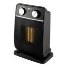 HOME FK 29 álló elektromos kerámia fűtőtest, 900W/1800W, oszcillálás,  mechanikus termosztát, fekete