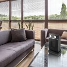 HOME FK 29 álló elektromos kerámia fűtőtest, 900W/1800W, oszcillálás,  mechanikus termosztát, fekete