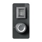 HOME FK 30 hordozható elektromos ventilátoros fűtőtest, 1000W/2000W