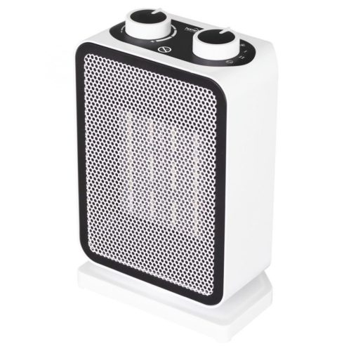 HOME FK 51 álló elektromos kerámia fűtőtest, 1000W/1500W, oszcillálás, mechanikus termosztát, fehér