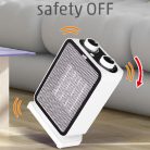 HOME FK 51 álló elektromos kerámia fűtőtest, 1000W/1500W, oszcillálás, mechanikus termosztát, fehér