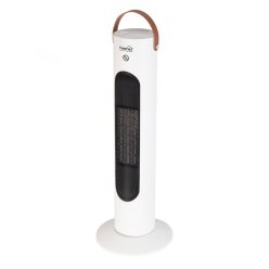   HOME FK 52 álló elektromos kerámia fűtőtest, 1200W/2000W, oszcillálás, kikapcsolás időzítő, fehér
