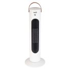 HOME FK 52 álló elektromos kerámia fűtőtest, 1200W/2000W, oszcillálás, kikapcsolás időzítő, fehér