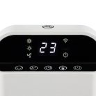 HOME FK 53 álló elektromos smart kerámia fűtőtest, 1000W/2000W, oszcillálás, távirányító, fehér