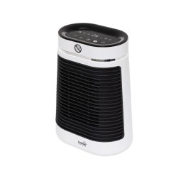   HOME FK 55 álló elektromos kerámia fűtőtest digitális termosztáttal, 1000W/1500W, oszcillálás, kikapcsolás időzítő, fehér