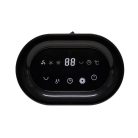 HOME FK 55 álló elektromos kerámia fűtőtest digitális termosztáttal, 1000W/1500W, oszcillálás, kikapcsolás időzítő, fehér