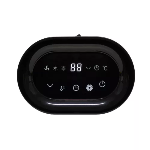 FK_55 Home FK 55 álló elektromos kerámia fűtőtest digitális termosztáttal, 1000W/1500W, oszcillálás