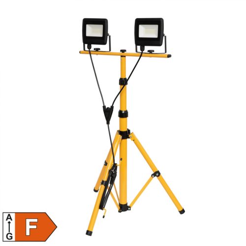 FLL_STAND_2_30 Home FLL STAND 2/30 állványos LED fényvető, 0,8 - 1,7 m, 2 x 30 W, 2 x 2400 lm, kül-