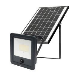 FLP1800SOLAR Home FLP1800SOLAR napelemes LED reflektor, 112 db SMD LED, 1800lm, mozgásérzékelő, IP6