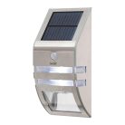 FLP30SOLAR Home FLP30SOLAR napelemes LED lámpa, 30 lm, PIR mozgásérzékelő, 3-5m, 2 db hidegfehér SM