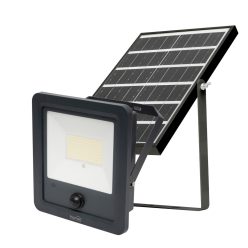 FLP600SOLAR Home FLP600SOLAR napelemes LED reflektor, 40 db SMD LED, 600lm, mozgásérzékelő, IP65 vé