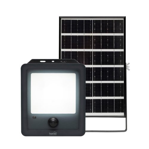 FLP600SOLAR Home FLP600SOLAR napelemes LED reflektor, 40 db SMD LED, 600lm, mozgásérzékelő, IP65 vé