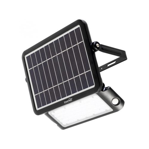 HOME FLP 1000 SOLAR, szolárpaneles LED reflektor, PIR mozgásérzékelő, 1000 lm, 6000 K, 7200 mAh