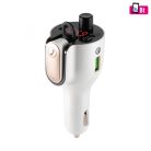 FMBT_1000 SAL FMBT 1000 BT fülhallgató autós töltővel, FM transmitter, QC USB gyorstöltő, Bluetooth