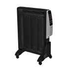 HOME FMC 1500 álló elektromos Mica konvektor, 1000W/1500W, távirányító, fekete