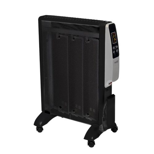 HOME FMC 1500 álló elektromos Mica konvektor, 1000W/1500W, távirányító, fekete