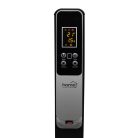 HOME FMC 1500 álló elektromos Mica konvektor, 1000W/1500W, távirányító, fekete
