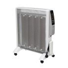 HOME FMC 2000 álló elektromos Mica konvektor, 1000W/2000W, távirányító, fehér