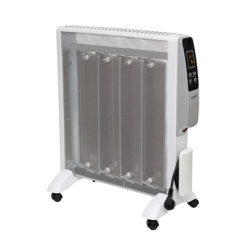 HOME FMC 2000 álló elektromos Mica konvektor, 1000W/2000W, távirányító, fehér