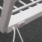HOME FTW 1 álló elektromos ruhaszárító, 220W, IPX1 védelem, fehér
