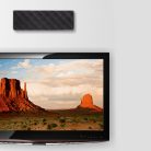 HOME FZ 53 DVB-T/T2 szobaantenna erősítővel, 3D formatervezés szövet mintázattal, 53 dB, rádió- és TV-adások vételére, koax kábeles tápellátás