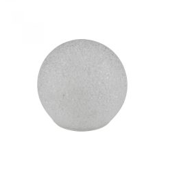   HOME GLE 12/WW EVA gömb dekoráció, 1db melegfehér LED, beltéri kivitel, 12 cm-es átmérő, elemes tápellátás