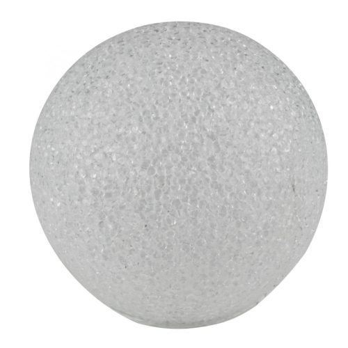 HOME GLE 20/WW, EVA gömb dekoráció, rugalmas alapanyag, 2 db LED, 20 cm átmérő
