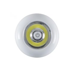 GL_05 Home GL 05 elemlámpa, 1 x 3 W COB LED, 4200 K, hidegfehér, nyomógombos, öntapadós felület