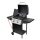 GRG02 Home GRG02 gázgrill, 2 főégővel, 1 oldalégővel, 3,2 kW égőnkénti teljesítmény, 440x400 mm süt