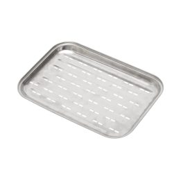 GRT07 Home GRT07 BBQ rozsdamentes fém tálca, 345×242×25mm