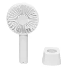 HF_9_WH Home HF 9/WH kézi, tölthető ventilátor, 4 W, 10 cm-es lapátátmérő, 3 fokozat, 1200 mAh Li-i