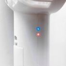 HOME HF 9/WH kézi, tölthető ventilátor, 4 W, 10 cm-es lapátátmérő, 3 fokozat, 1200 mAh Li-ion akkumulátor, asztali tartó, fehér