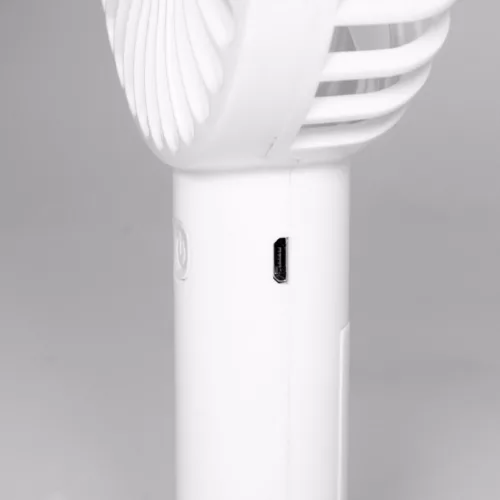 HF_9_WH Home HF 9/WH kézi, tölthető ventilátor, 4 W, 10 cm-es lapátátmérő, 3 fokozat, 1200 mAh Li-i