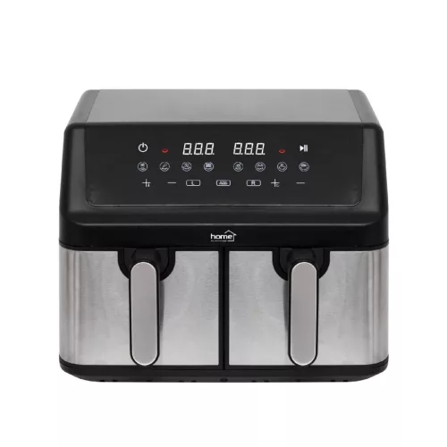 HGAF29 HOME HGAF29 duplakosaras forrólevegős sütő, 2 x 4,5L, 2000 W, digitális vezérlés, 8 féle üze