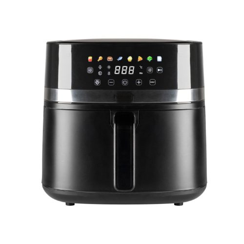 HGAF8 Home HGAF8 digitális air fryer, forrólevegős fritőz, 8 liter kapacitás, 2000 W, hőmérsékleti 