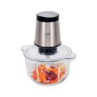 HOME HGAP15 aprító, 400 W, 1,8 L üvegtál, 2 gomb, 2 sebességfokozat, STOP funkció, túlmelegedés elleni védelem, 2 kg