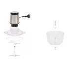 HGAP15 Home HGAP15 aprító, 400 W, 1,8 L üvegtál, 2 gomb, 2 sebességfokozat, STOP funkció, túlmelege