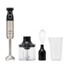 HOME HGBMS65 botmixer szett, 1000W, 15 fokozatban állítható sebesség, tálas aprító űrtartalma 500 ml, mérőpohár űrtartalma 650 ml