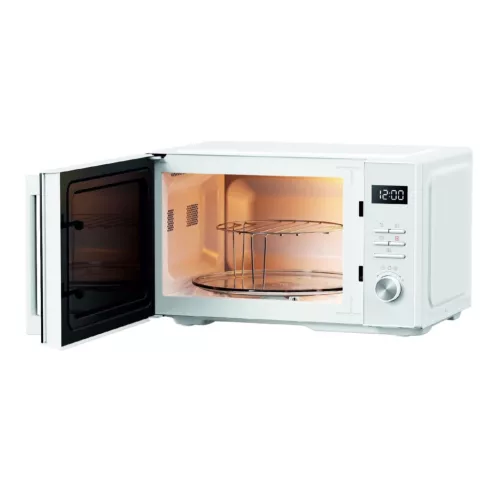 HGMH25GR HOME HGMH25GR mikrohullámú sütő, 25 liter, grillfunkció, 25l, fehér, 900 W, digitális, 5 f