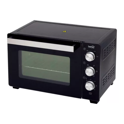 HGMS30G HOME HGMS30G mini sütő, 1600 W, max. 230 °C, 30 liter, időzítő, hőszigetelt burkolat, üvega