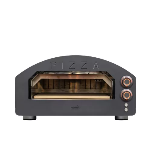HGPZ02 HOME HGPZ02 elektromos pizzakemence, 2000W, max. 380 °C, IPX4 védelem, 33x33 cm sütési felül