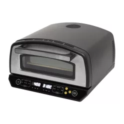 HGPZ450 HOME HGPZ450 elektromos pizzasütő, max. 2000 W, max. 450 °C, LED kijelző, érintőgomb, fém h
