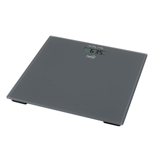 HOME HG FM 12 fürdőszobai mérleg, méréshatár 180 kg, mérési pontosság 100 g, LCD kijelző