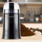 HOME HG KD 75 kávédaráló, teljesítmény 150 W, rozsdamentes tartály és kések, 75 g kapacitás